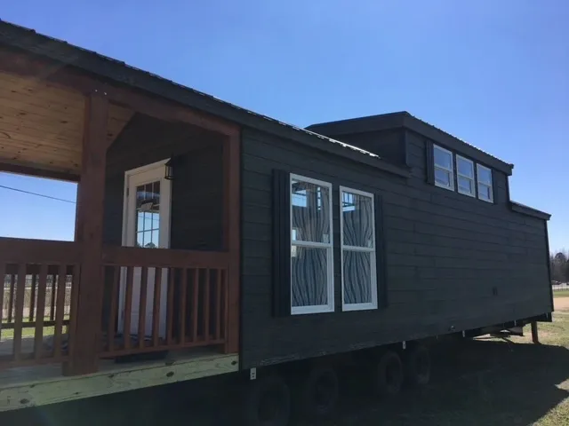 Exterior of a Park Model RV 